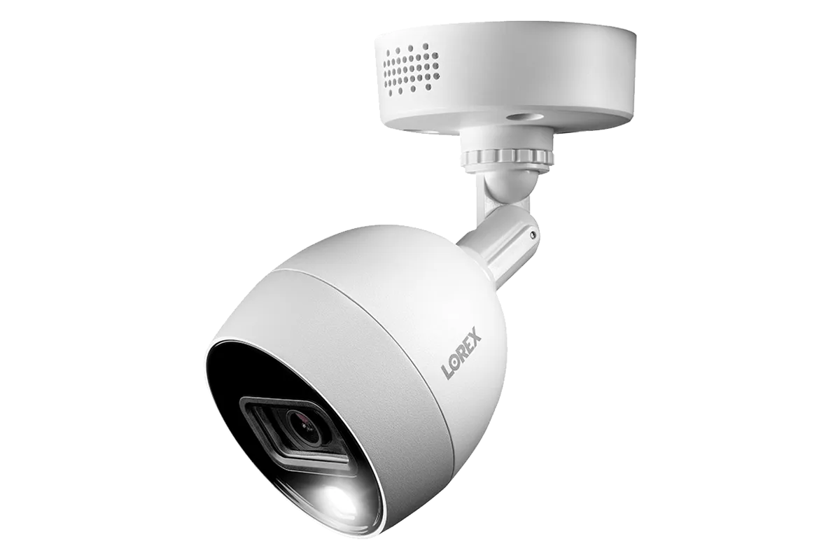 4K Ultra HD Security System with Six 4K (8MP) Active Deterrence Cameras featuring Smart Motion Detection and Smart Home Voice Control