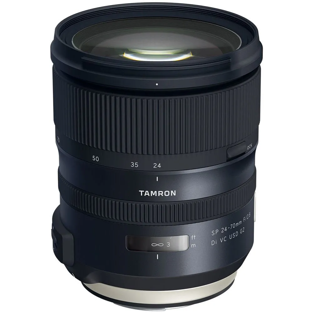 6Ave Tamron SP 24-70mm f/2.8 Di VC USD G2 Lens Canon EF (International Model)   82mm UV Filter   Lens Cap Keeper   Micro