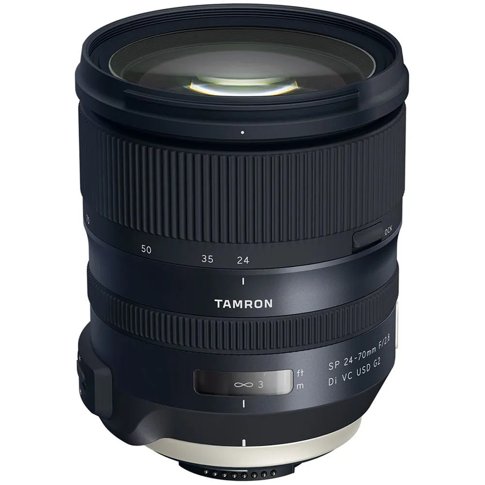 6Ave Tamron SP 24-70mm f/2.8 Di VC USD G2 Lens for Nikon F (International Model)   82mm UV Filter   Lens Cap Keeper   Mi