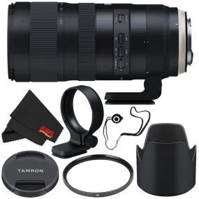 6Ave Tamron SP 70-200mm f/2.8 Di VC USD G2 Lens for Canon EF (International Model)   77mm UV Filter   Lens Cap Keeper  