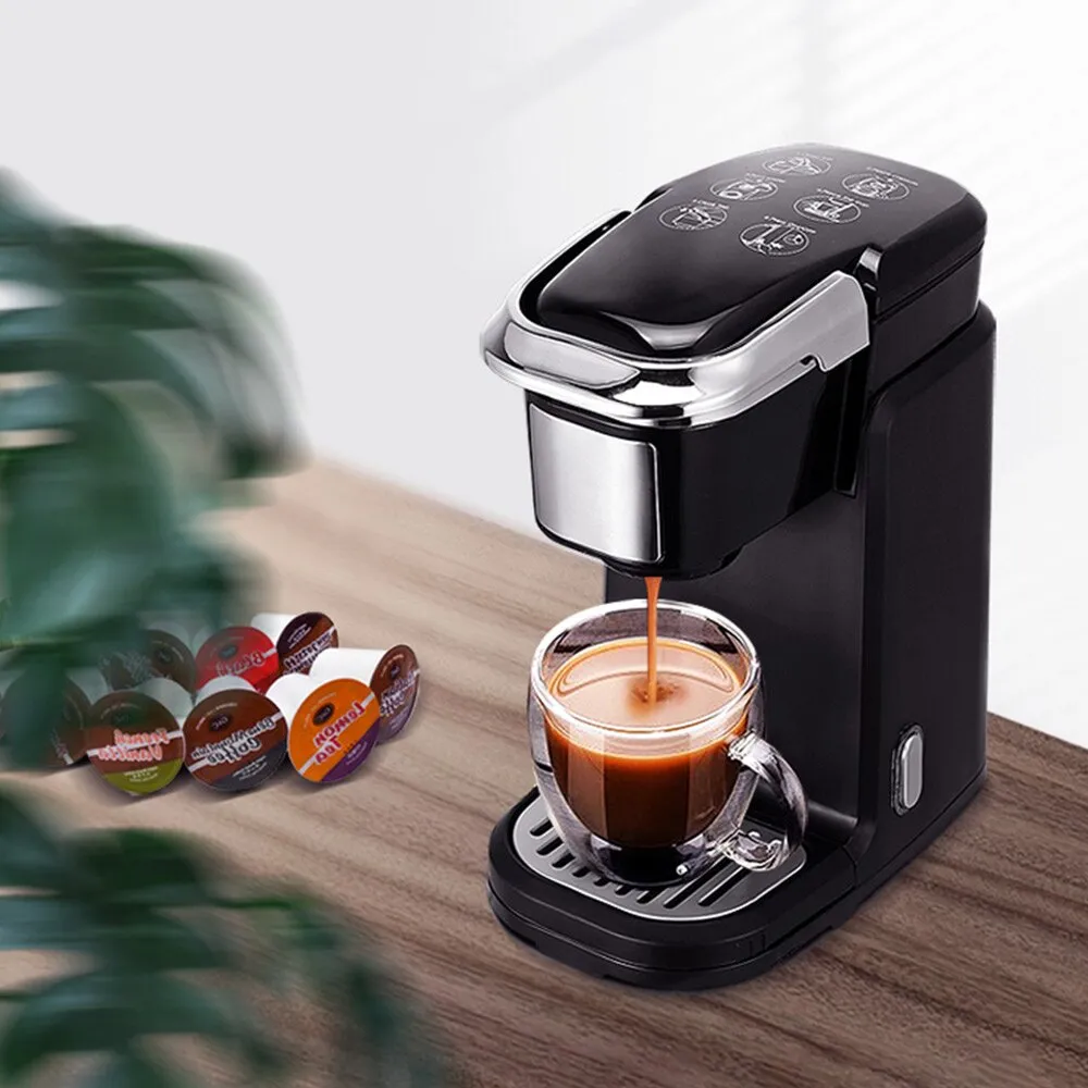 Anjielosmart Capsule Coffee Machine Fully Automatic Coffee Machine Portable Small Home Use Office One-click Extraction