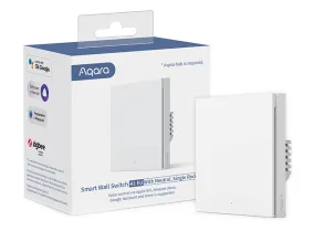 Aqara Smart Wall Switch H1 (with neutral, single rocker)