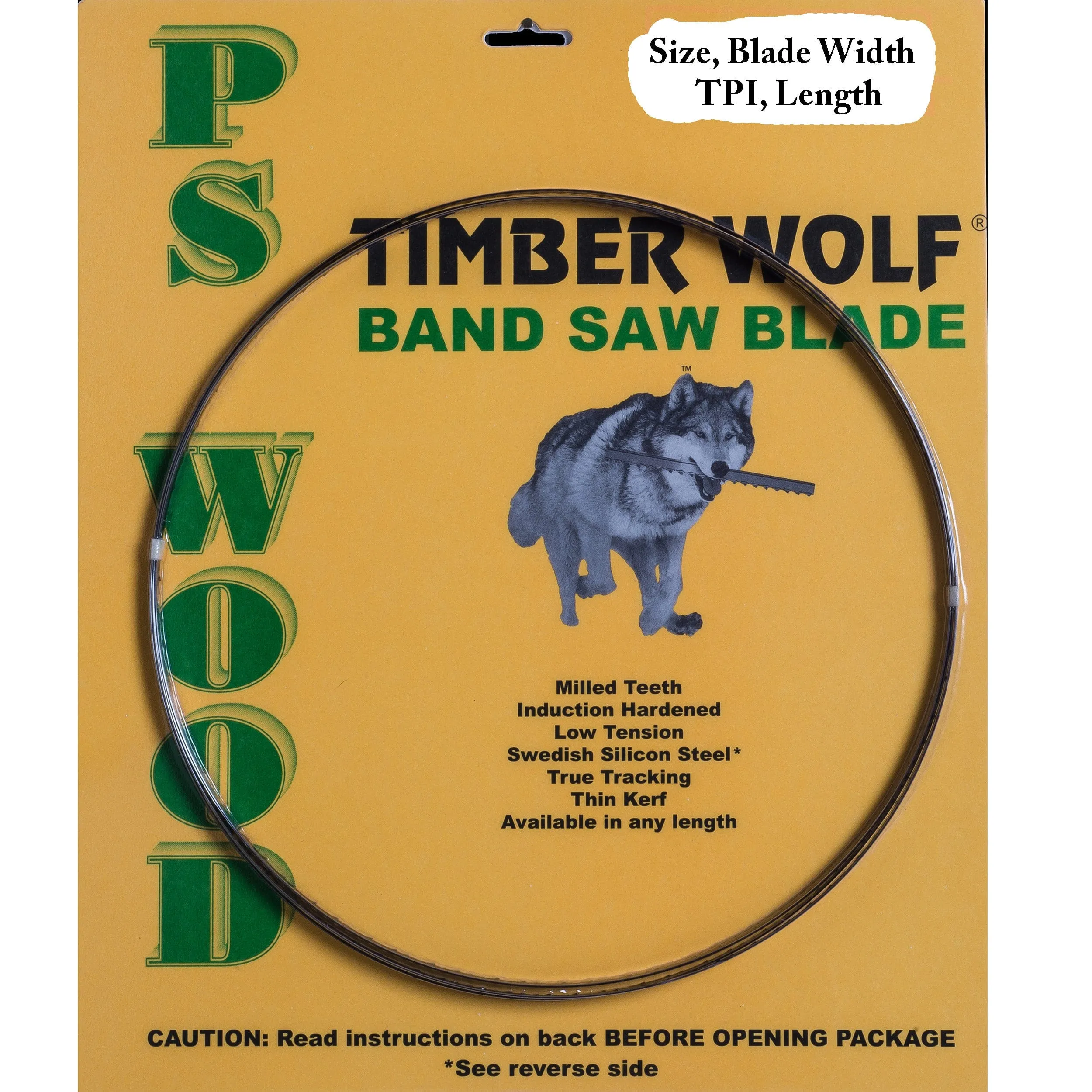 Bandsaw Blade - 116" x 1/2" x .025" x 2/3 TPI - Variable Positive Claw