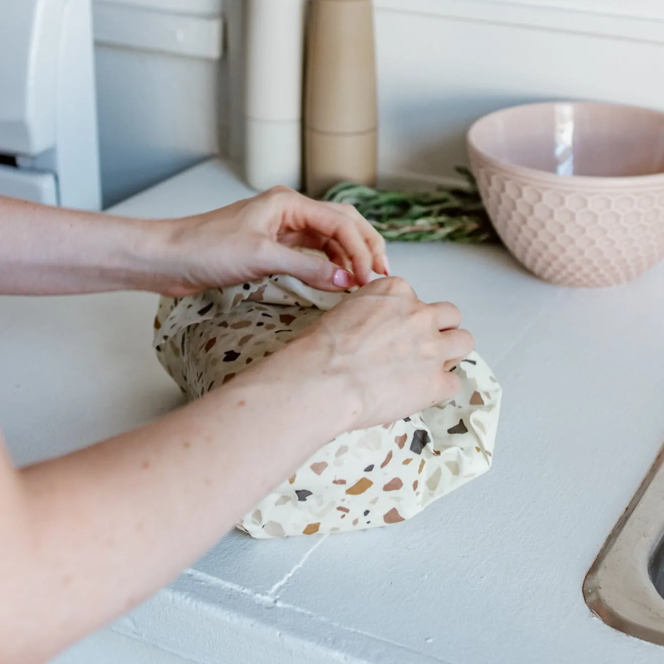 Beeswax Food Wraps: Cacti Extra Large