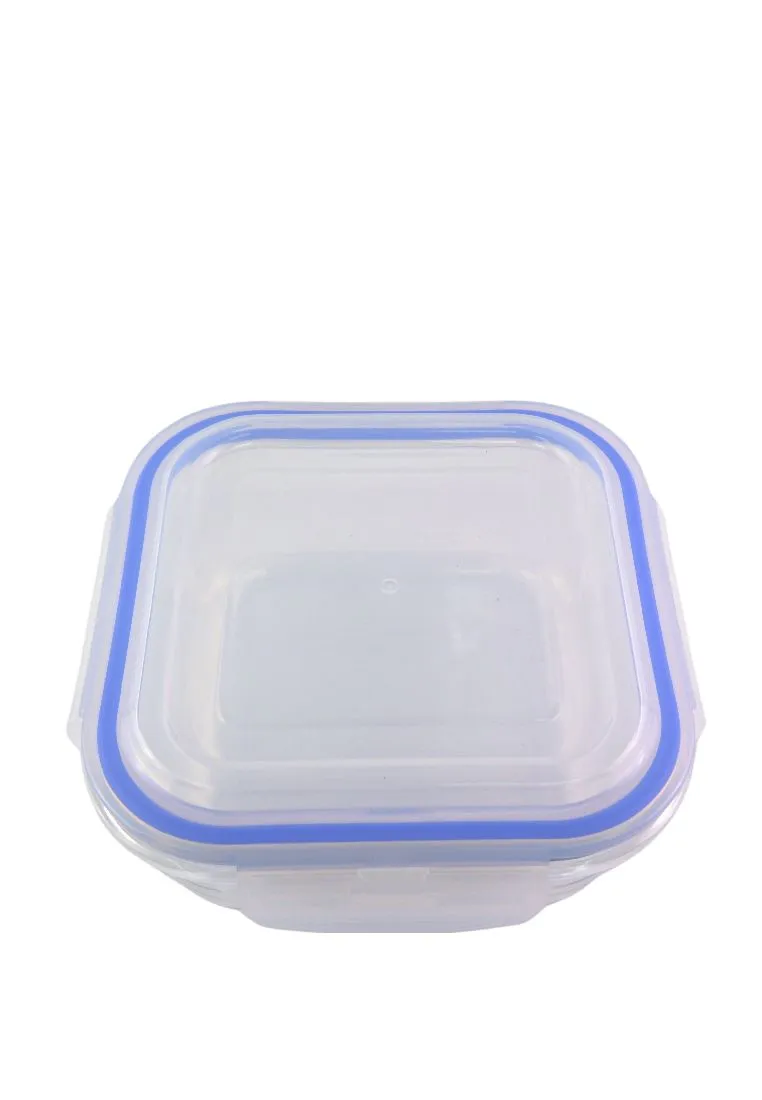 Borosilicate Square Glass Food Container with Lid - 320ml