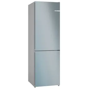 Bosch KGN362LDFG Serie 4 Free-standing fridge-freezer with freezer at bottom 186 x 60 cm  Inox-look