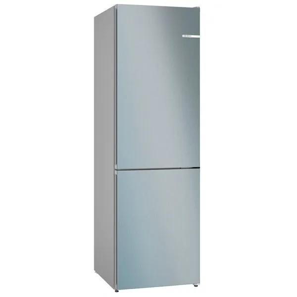 Bosch KGN362LDFG Serie 4 Free-standing fridge-freezer with freezer at bottom 186 x 60 cm  Inox-look