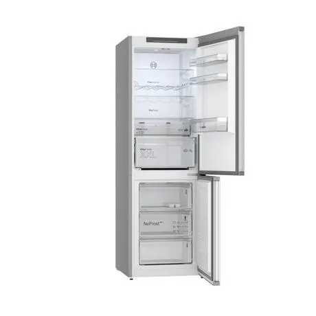 Bosch KGN362LDFG Serie 4 Free-standing fridge-freezer with freezer at bottom 186 x 60 cm  Inox-look