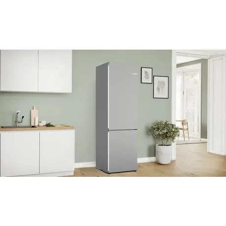 Bosch KGN392LAF Series 4  60cm No Frost Fridge Freezer Stainless Steel