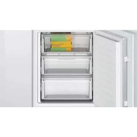 Bosch KIN86NSE0G Series 2 Built-In Frost Free Fridge Freezer White