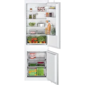 Bosch KIN86NSE0G Series 2 Built-In Frost Free Fridge Freezer White