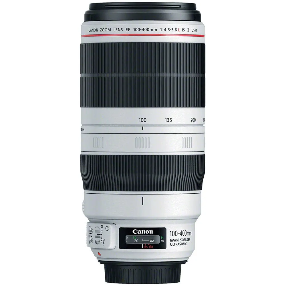 Canon EF 100-400mm f/4.5-5.6L is II USM Lens International Version Professional Bundle