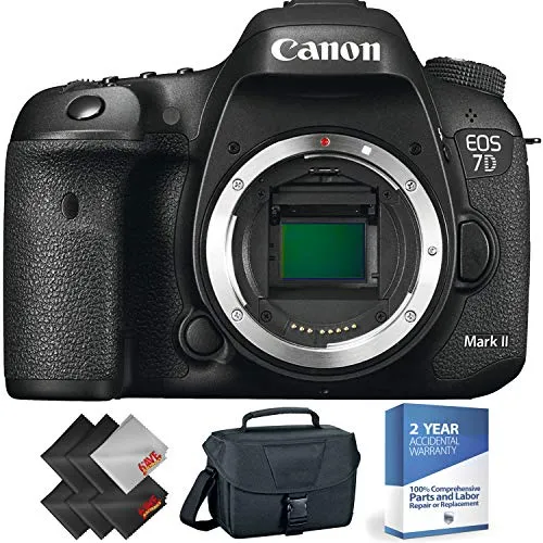 Canon EOS 7D Mark II DSLR Camera (Body Only)   2 Year Accidental Warranty