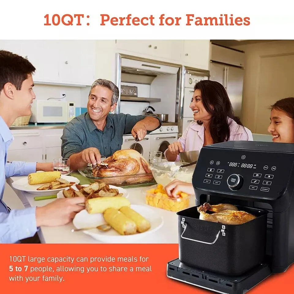 COSORI AF701 Air Fryer Toaster Combo 10 Qt Family Size 14-in-1 Functions