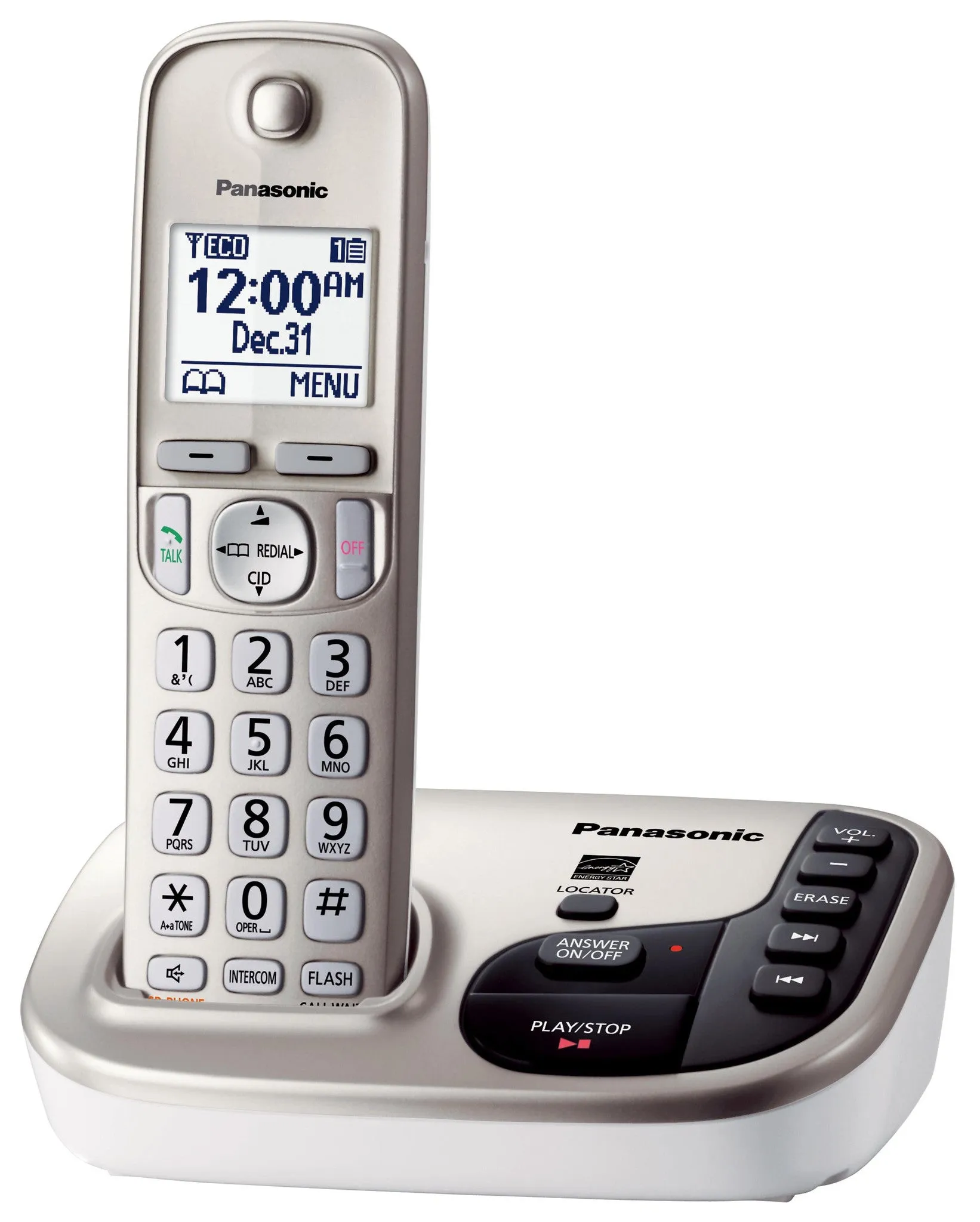 Dect 6.0- 1 Handset- Talking Cid- Itad