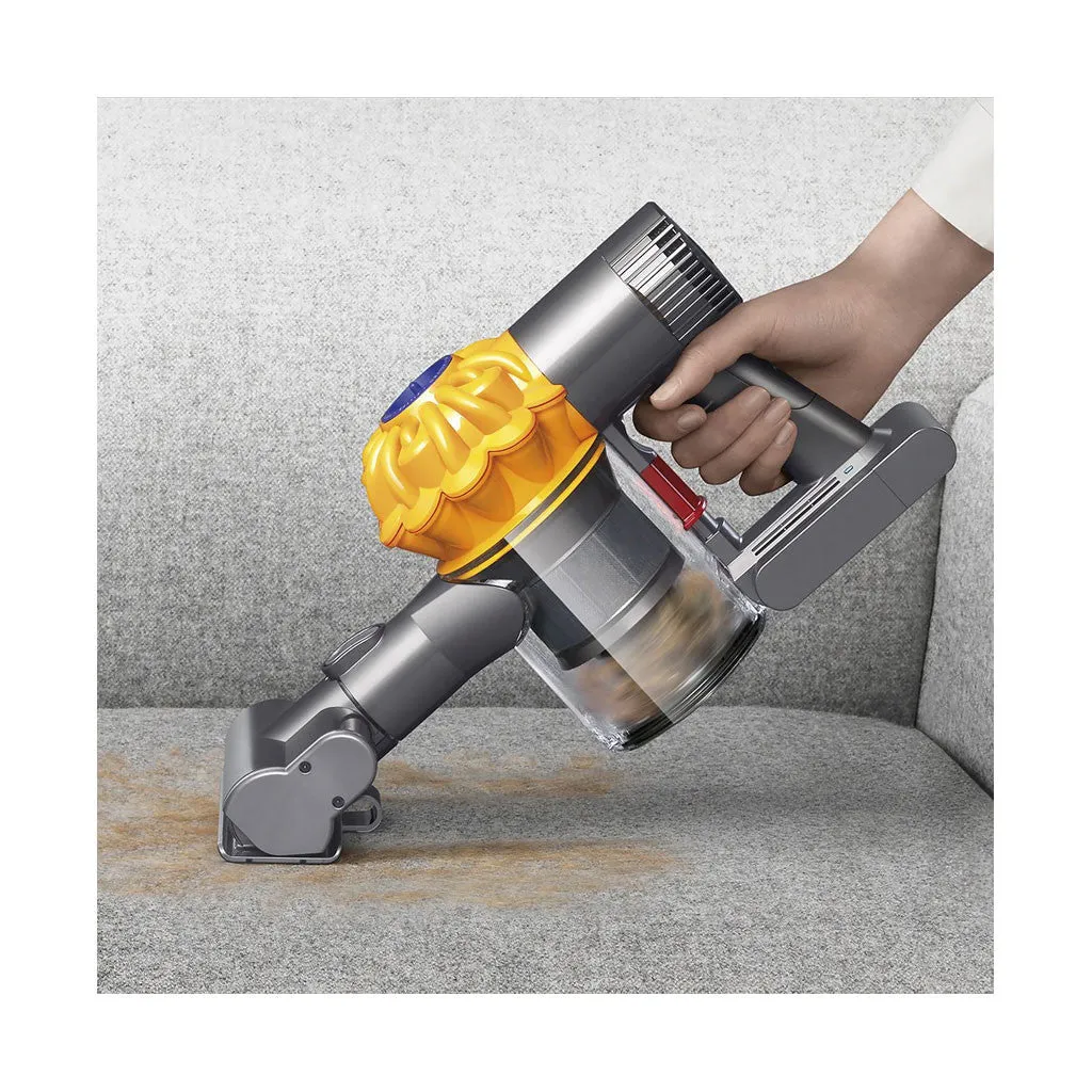 Dyson - V6 Top Dog Bagless Cordless Hand Vac - Yellow, Iron