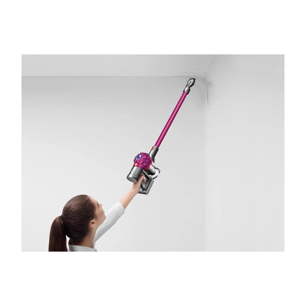 Dyson - V7 Motorhead Bagless Cordless 2-in-1 Handheld/Stick Vacuum - Gray/purple