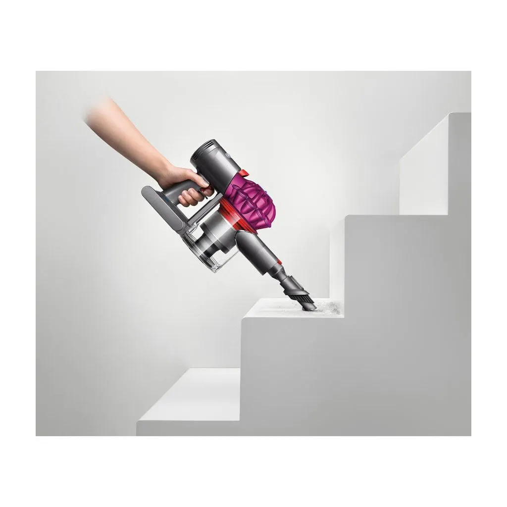 Dyson - V7 Motorhead Bagless Cordless 2-in-1 Handheld/Stick Vacuum - Gray/purple