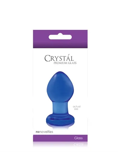 Eco-Friendly Crystal Glass Anal Plug - Heat and Cool for Extra Fun!