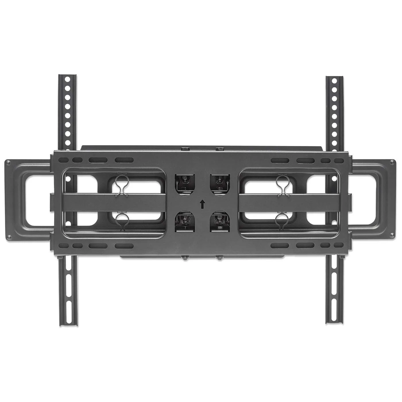 Full-Motion TV Wall Mount with Post-Leveling Adjustment