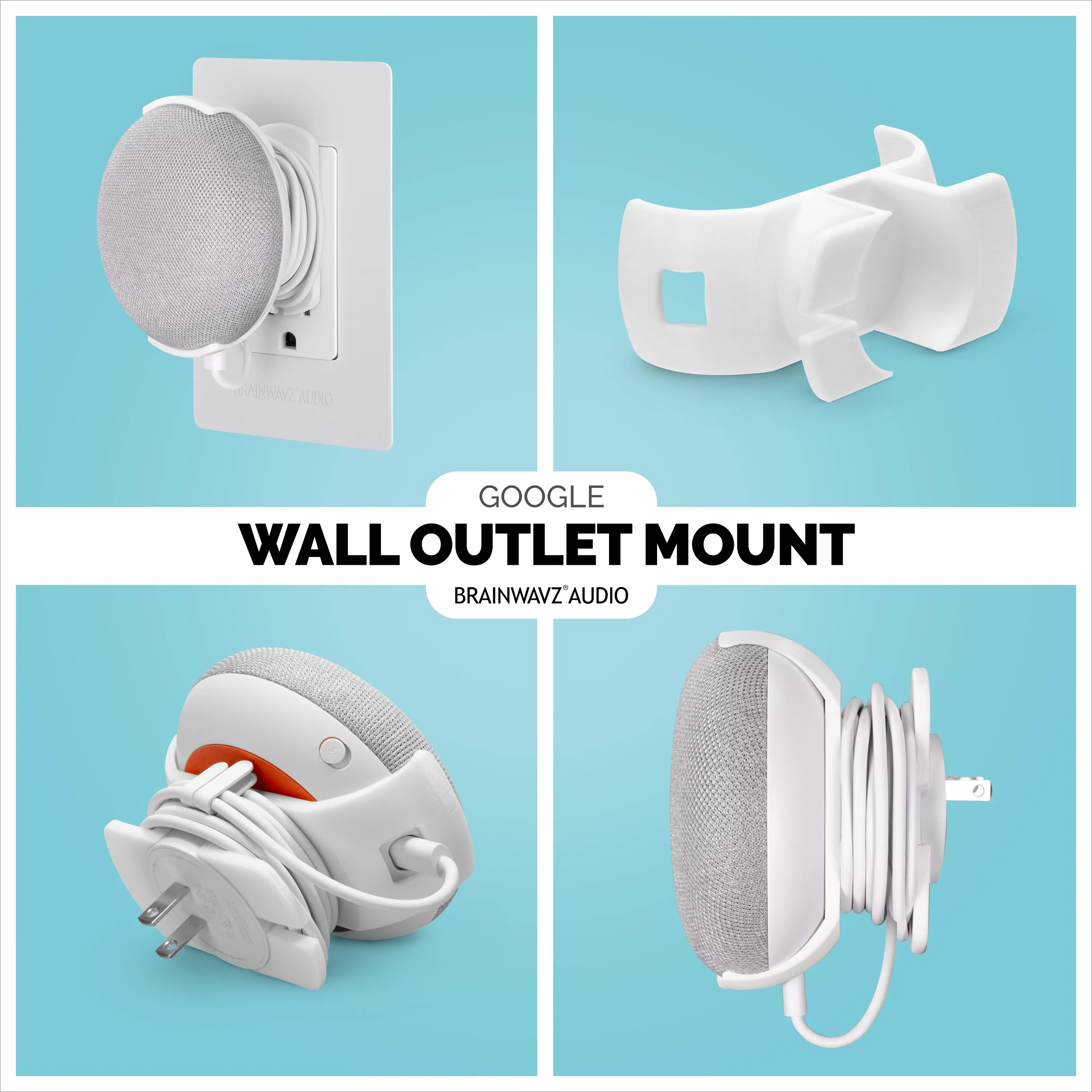 Google Nest Home Mini - Wall Socket Mount