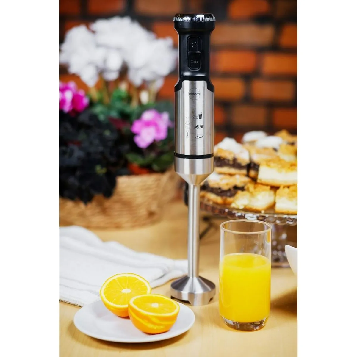 Hand-held Blender Eldom JAX Black 1000 W