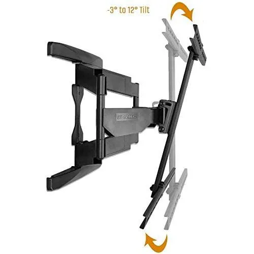 KORAMZI KWM3664AT-PRO Articulating TV Wall Mount for Curved & Flat Pane