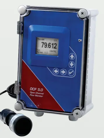 Micronics Ultraflo OC5000 Open Channel Flow Meter For Sewer