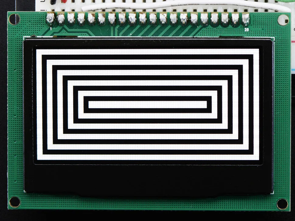 Monochrome 2.42" 128x64 OLED Graphic Display Module Kit