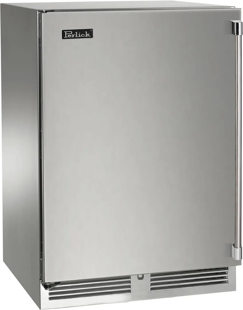 Perlick 24 inch Signature Series 5.2 cu ft Compact Refrigerator HP24RO-4-1