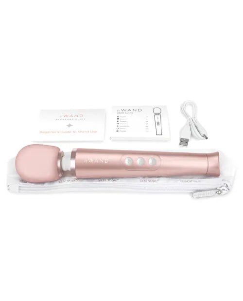 Petite Wand Massager by Le Wand in Rose Gold