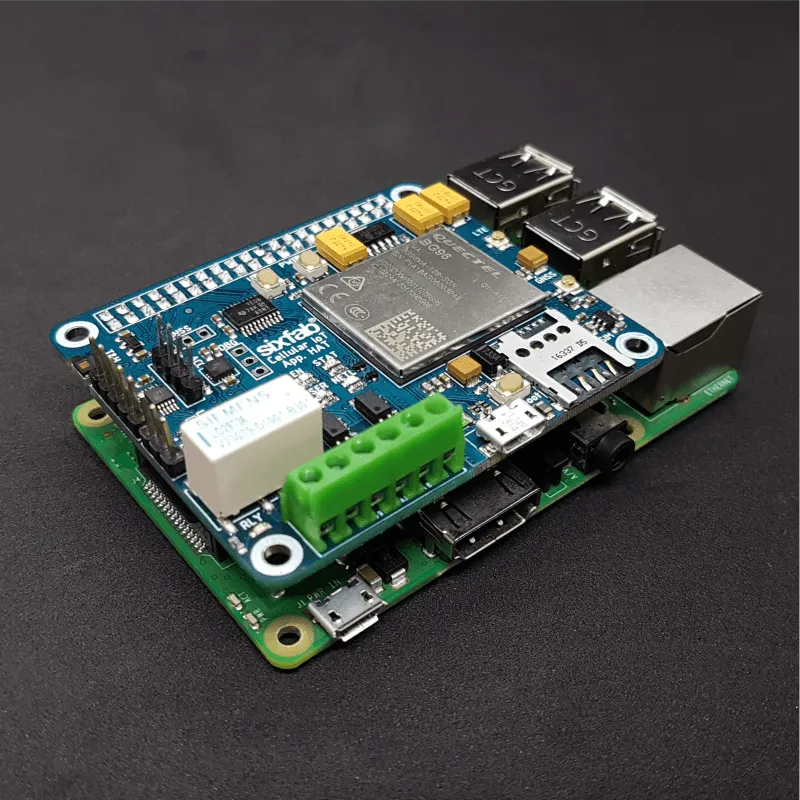 Raspberry Pi Cellular IoT Application Shield – LTE-M & NB-IoT & eGPRS