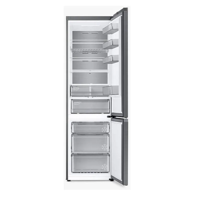 Samsung RL38A776ASREU Bespoke Frost Free Fridge Freezer Real Stainless