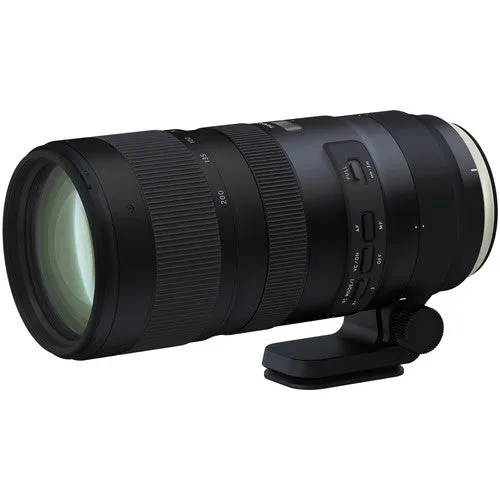 Tamron SP 70-200mm f/2.8 Di VC USD G2 Lens for Canon EF Includes Cleaning Kit, Memory Kit, Tripod, and Filter Bundle