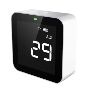 Temtop M10i WiFi Air Quality Monitor for AQI PM2.5 TVOC Formaldehyde with Free Mobile App