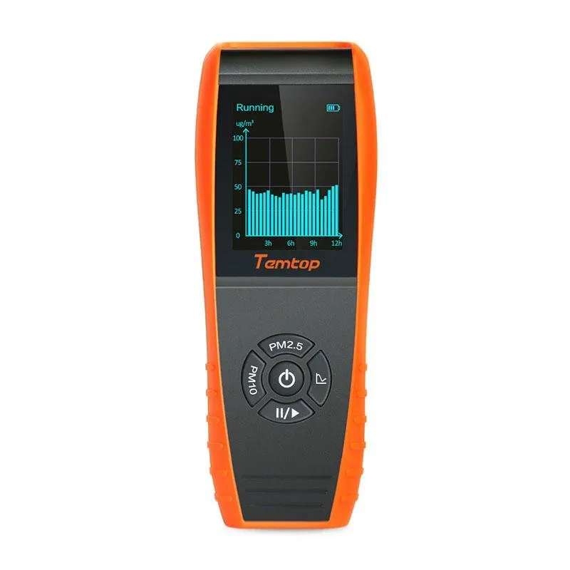 Temtop P600 PM2.5 PM10 Air Quality Monitor Rechargeable