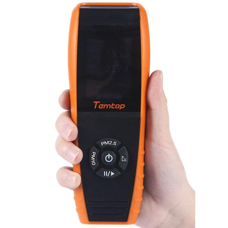 Temtop P600 PM2.5 PM10 Air Quality Monitor Rechargeable