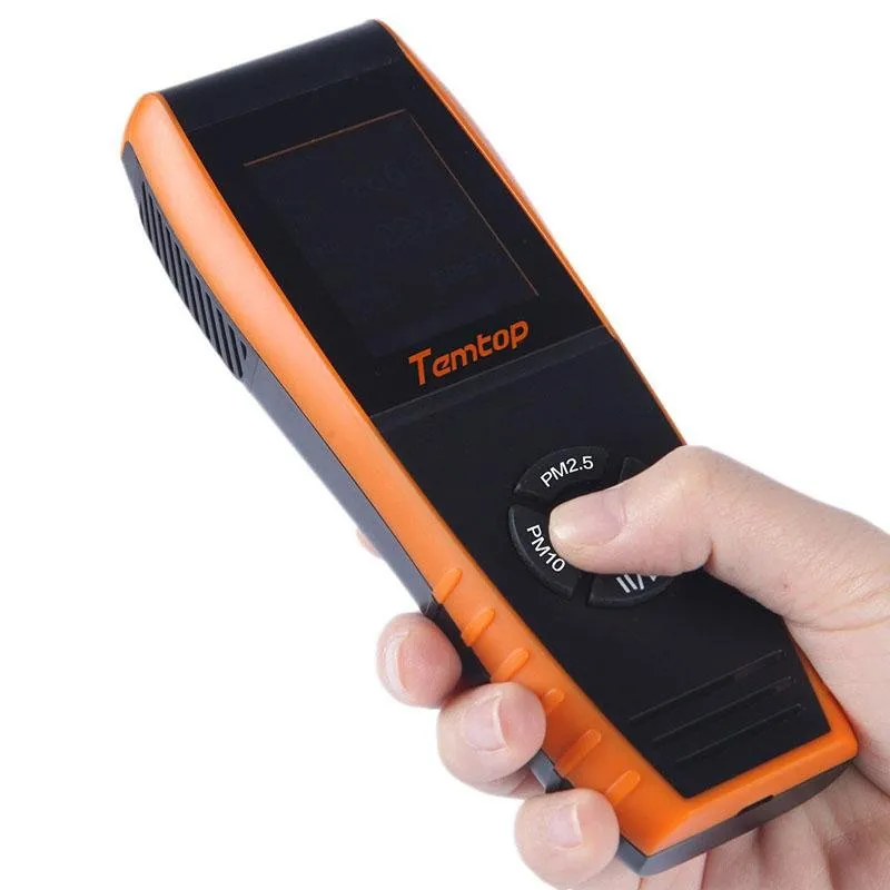 Temtop P600 PM2.5 PM10 Air Quality Monitor Rechargeable