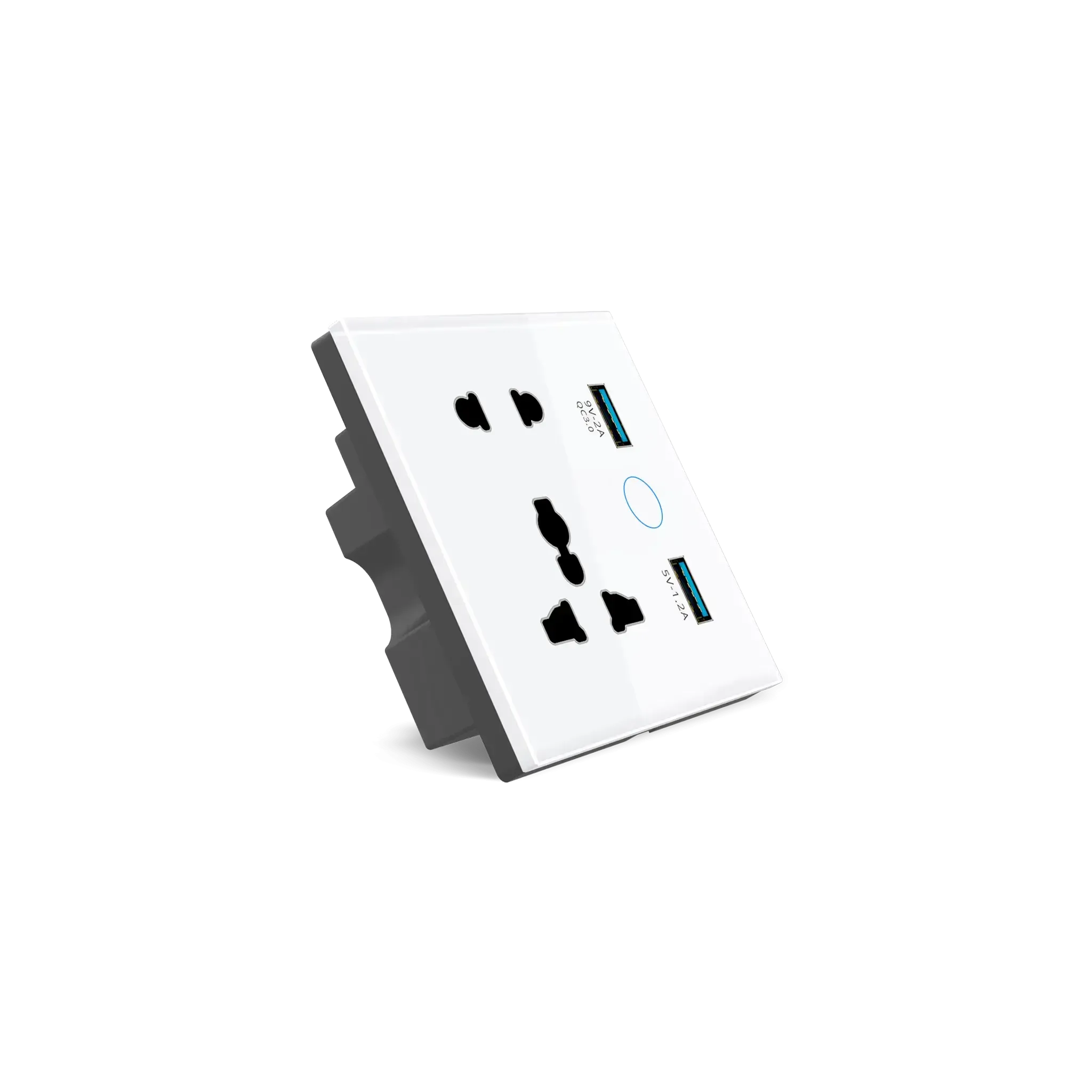 Universal Smart Socket with dual USB