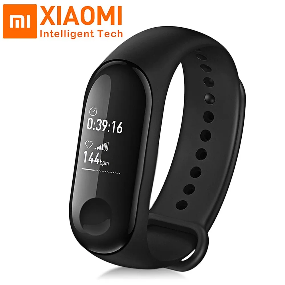 Xiaomi Mi Band 3 Fitness Tracker Waterproof Sport Smart Band Bracelet Heart Rate Smart Wristband OLED Smartband For Android IOS