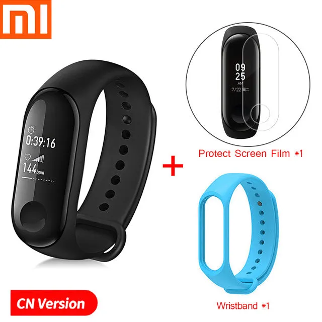 Xiaomi Mi Band 3 Fitness Tracker Waterproof Sport Smart Band Bracelet Heart Rate Smart Wristband OLED Smartband For Android IOS