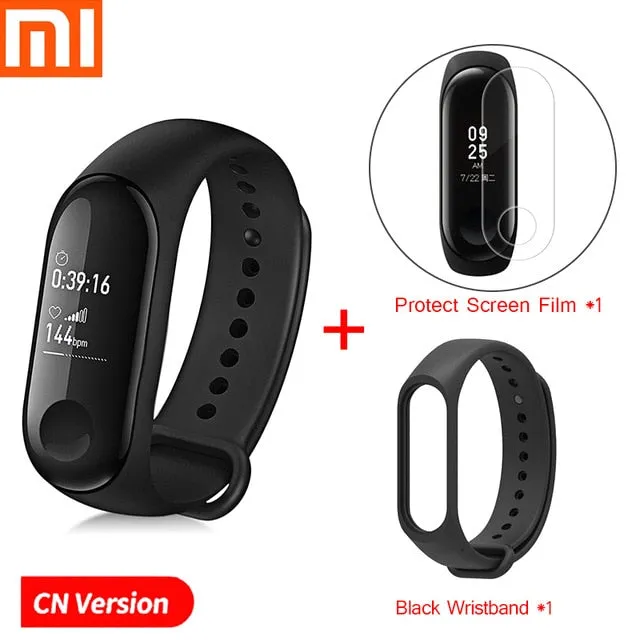 Xiaomi Mi Band 3 Fitness Tracker Waterproof Sport Smart Band Bracelet Heart Rate Smart Wristband OLED Smartband For Android IOS