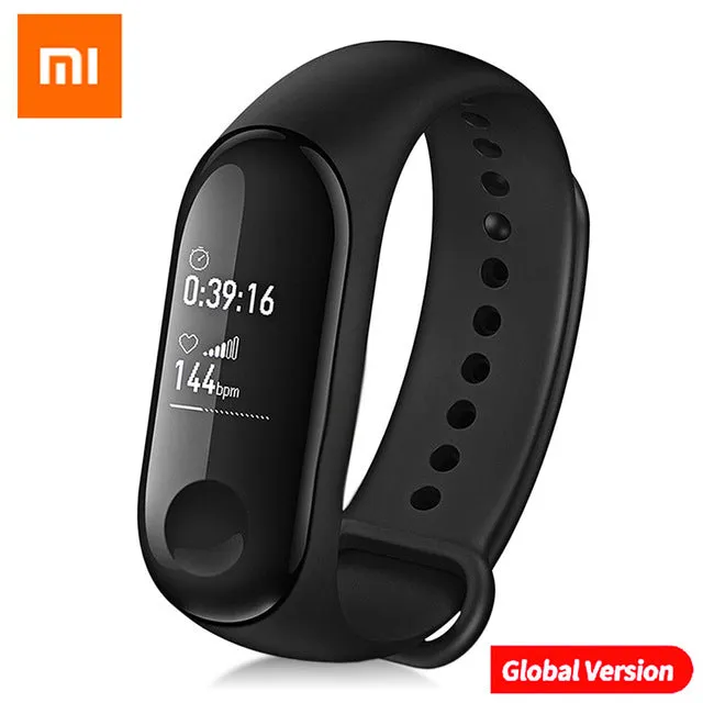 Xiaomi Mi Band 3 Fitness Tracker Waterproof Sport Smart Band Bracelet Heart Rate Smart Wristband OLED Smartband For Android IOS