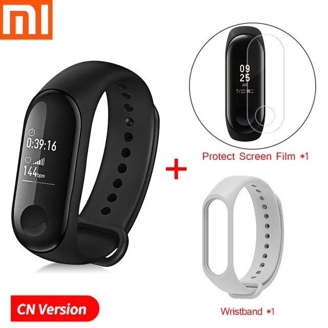 Xiaomi Mi Band 3 Fitness Tracker Waterproof Sport Smart Band Bracelet Heart Rate Smart Wristband OLED Smartband For Android IOS