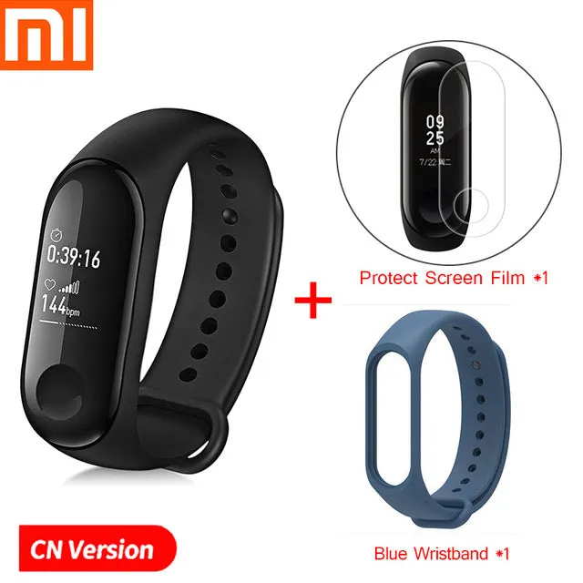 Xiaomi Mi Band 3 Fitness Tracker Waterproof Sport Smart Band Bracelet Heart Rate Smart Wristband OLED Smartband For Android IOS