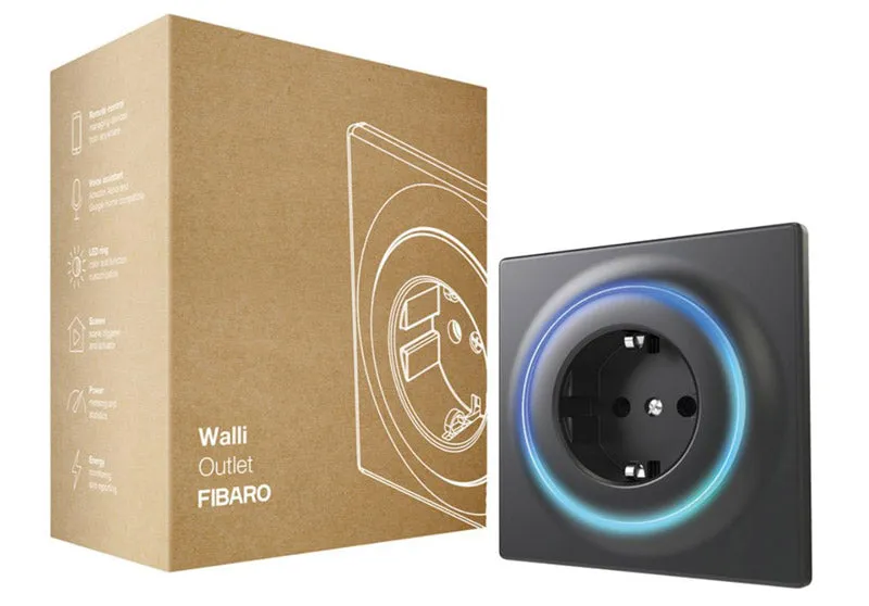 Z-Wave Fibaro Walli Outlet - Schuko